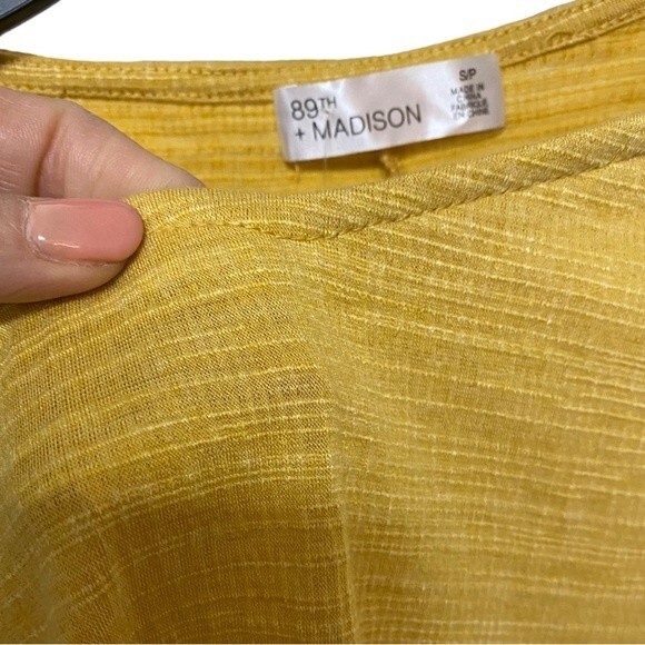 89th & Madison Women’s Ruffled Sleeve Blouse - Picture 5 of 7